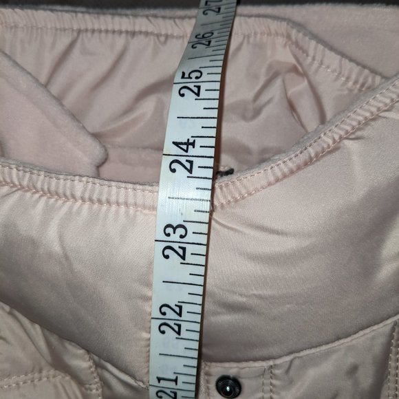 KORET WOMEN'S WINTER COAT & VEST Small S Light Pink Jacket Fleece Soft Warm - Picture 6 of 9